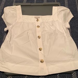 “Point Sur” White Top - SIZE SMALL! *Great Condition